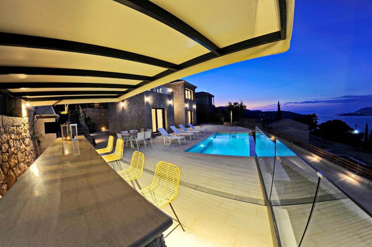 Ionian Stone Luxury Villa Nikiana Dış mekan fotoğraf
