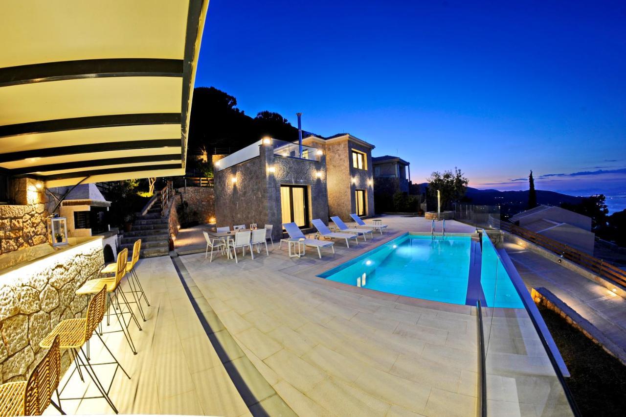 Ionian Stone Luxury Villa Nikiana Dış mekan fotoğraf