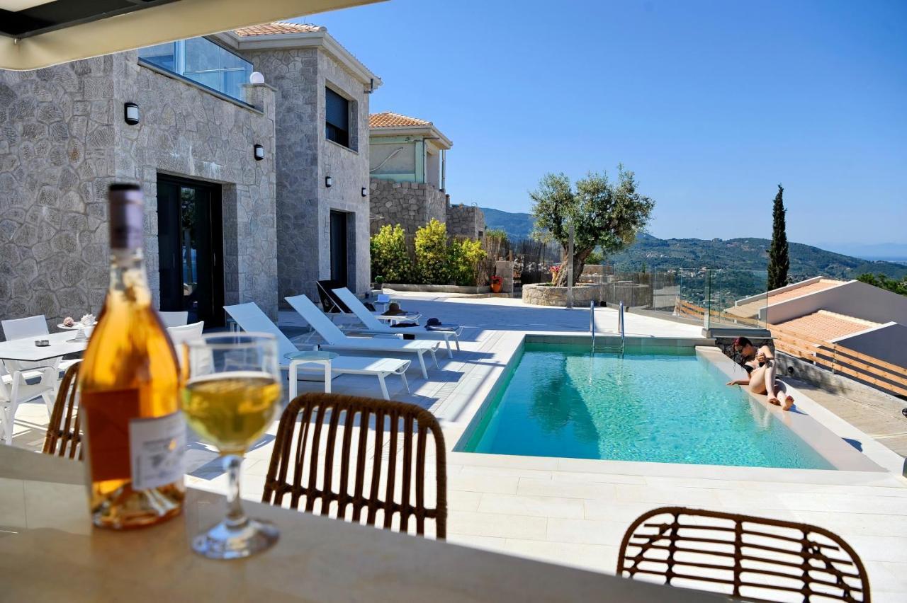 Ionian Stone Luxury Villa Nikiana Dış mekan fotoğraf