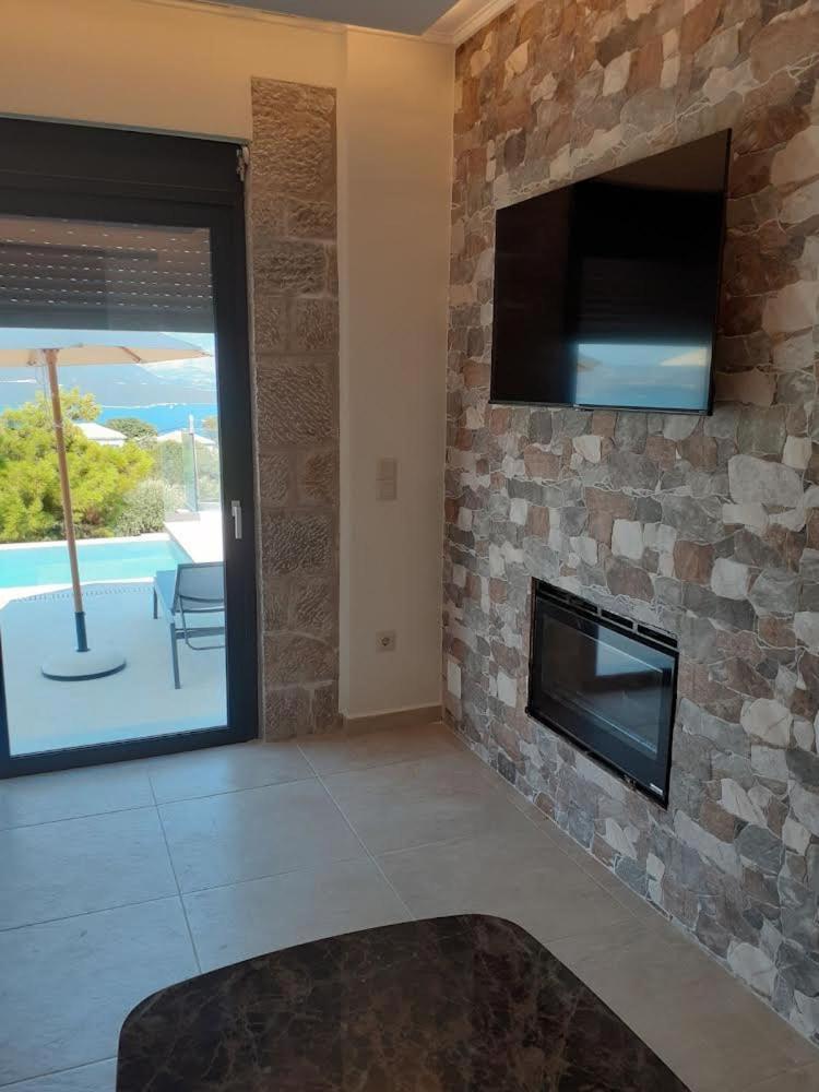 Ionian Stone Luxury Villa Nikiana Dış mekan fotoğraf